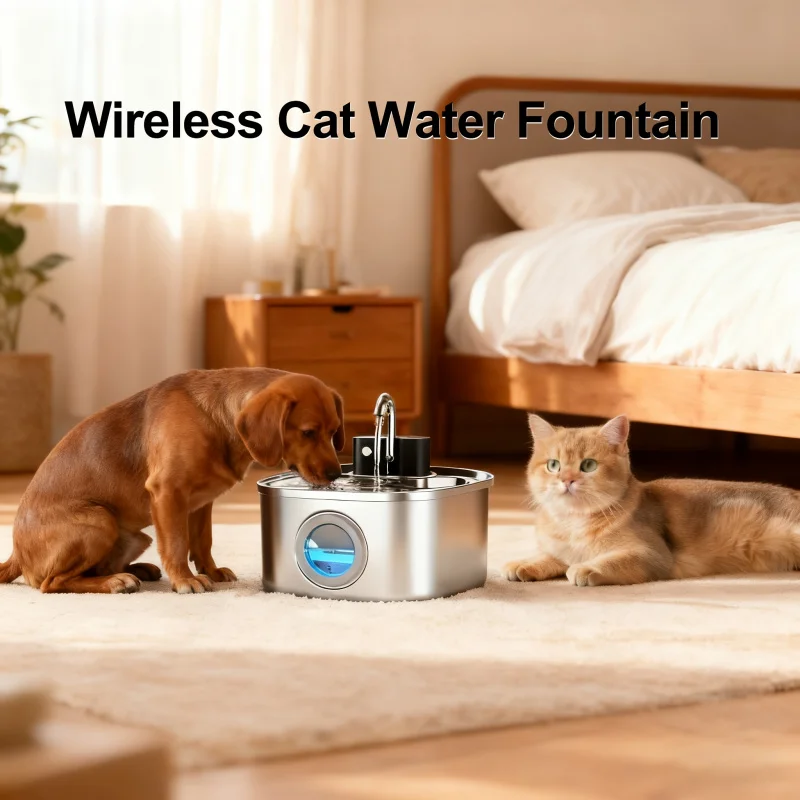 

Автоматический диспенсер для воды для кошек и собак с датчиком 3,2 л, диспенсер для воды для домашних животных,