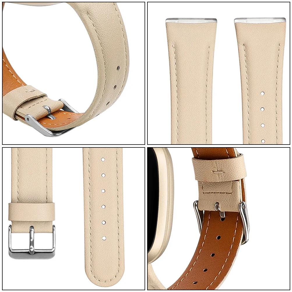 Versa3 Smart Watch Band Vintage Soft Durable Adjustable Watch Strap Replacement Wristband