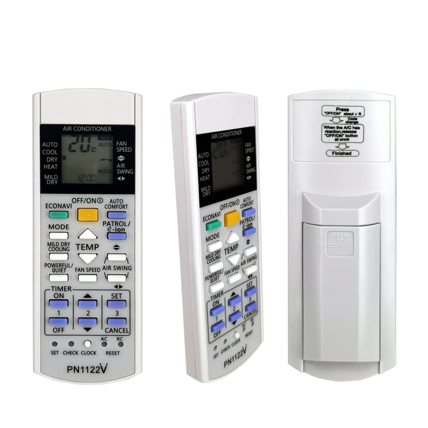 Replacement Air Conditioner Remote Control for A75C3298 A75C2998 A75C3058 A75C3060 A75C3155 A75C3159 A75C3182 A75C3184 A75C4185