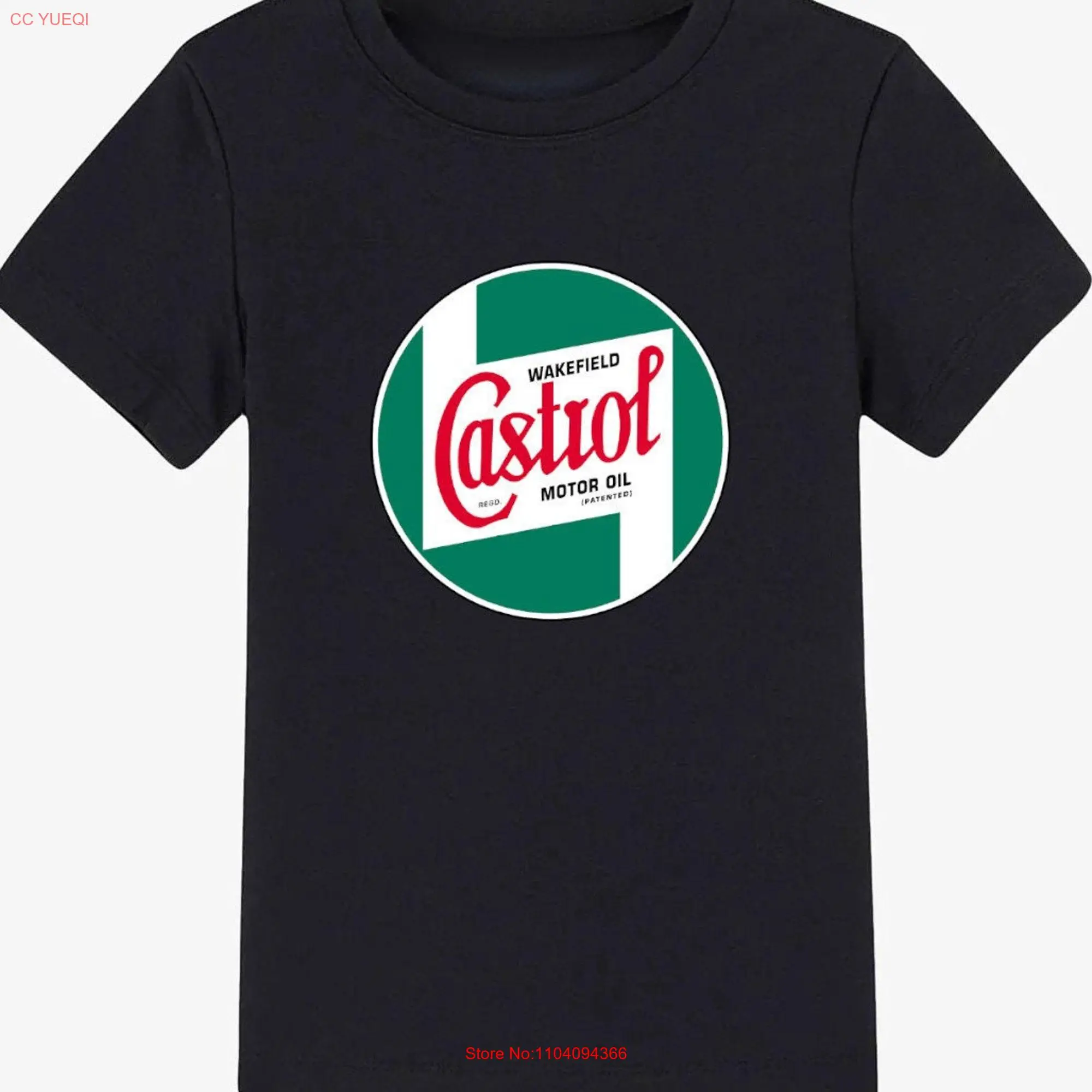 Castrol T Shirt Motor Oil long or short sleeves