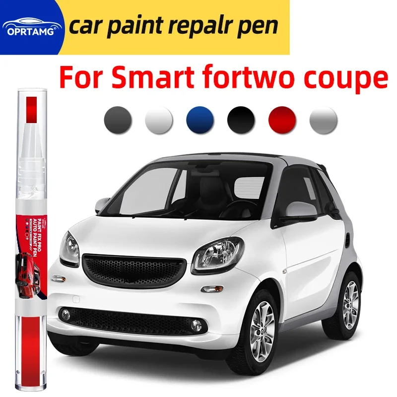 Caneta de pintura para retoque de pintura de carro Smart fortwo coupe, ferramentas de detalhamento para reparo de arranhões, acessórios para carro, fe