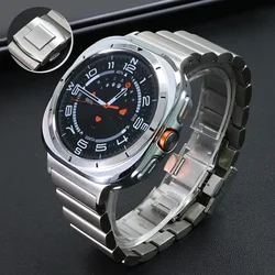 Titanium Luxury Strap for Samsung Galaxy Watch Ultra 47mm watch 7 ultra galaxy 47MM Stainless Steel Band Luxury Bracelet Correa