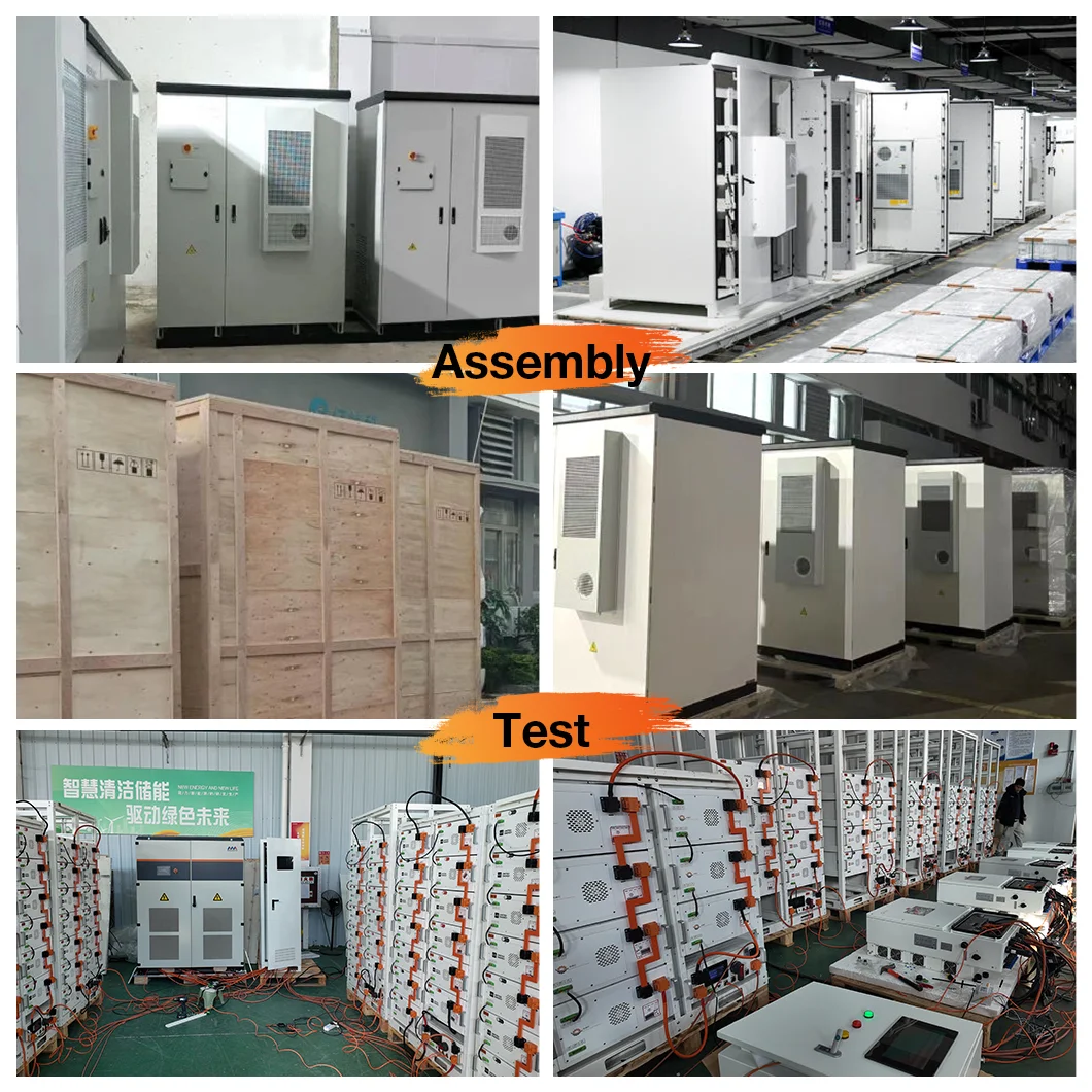 Module Expandable Design with WiFi/Ethernet Monitoring Smart All-in-One Solar Power Storage 50kW Hybrid Inverter 215kWh Battery