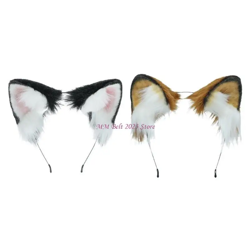 49ME جميل فو آذان الكلب عقال الشعر هوب لوليتا أنيمي حفلة تنكرية تأثيري حلي #4