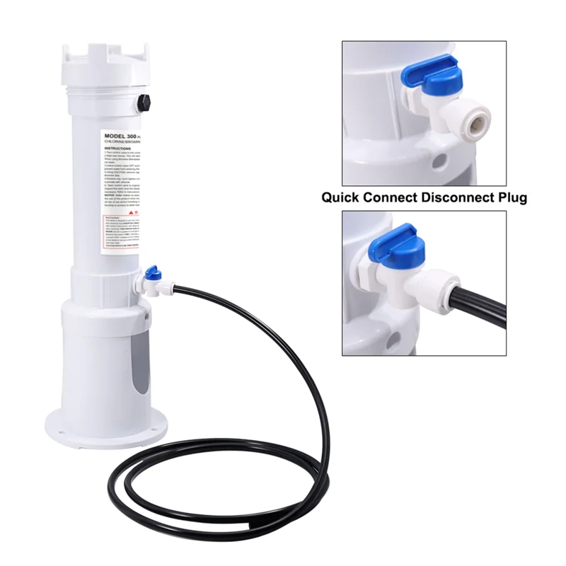 AT19-Chlorine/Bromine Offline Pool Feeder R171016 Upgraded For Pentair Rainbow 300 Automatic Pool Chlorinator C
