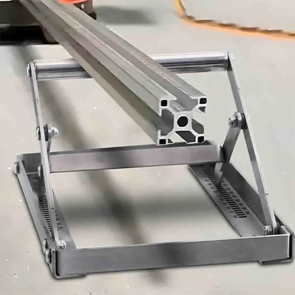 Table Saw Stand Adjustable Cutting Machine Frame Lifting Table Stand Workbench Cutting Machine Material Stand Foldable Tools