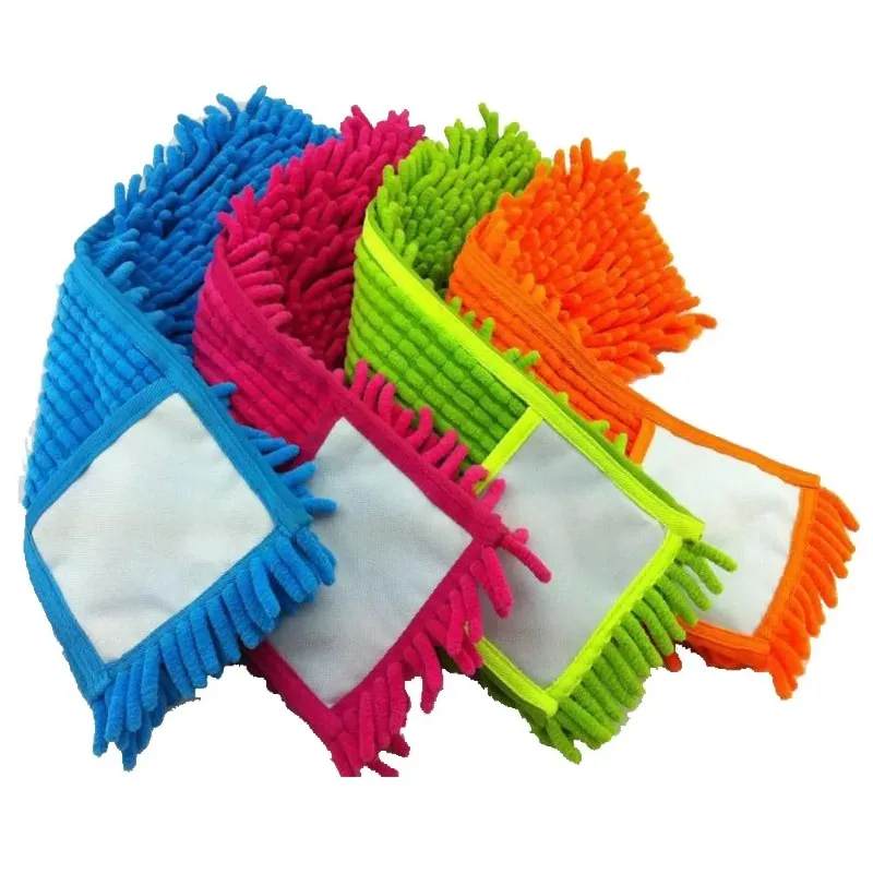 Chenille Mop Replacement Head for Wash Floor Cleaning Cloth Microfiber Self Wring Pads Rags for Xiaomi Carbon Towel Accessories