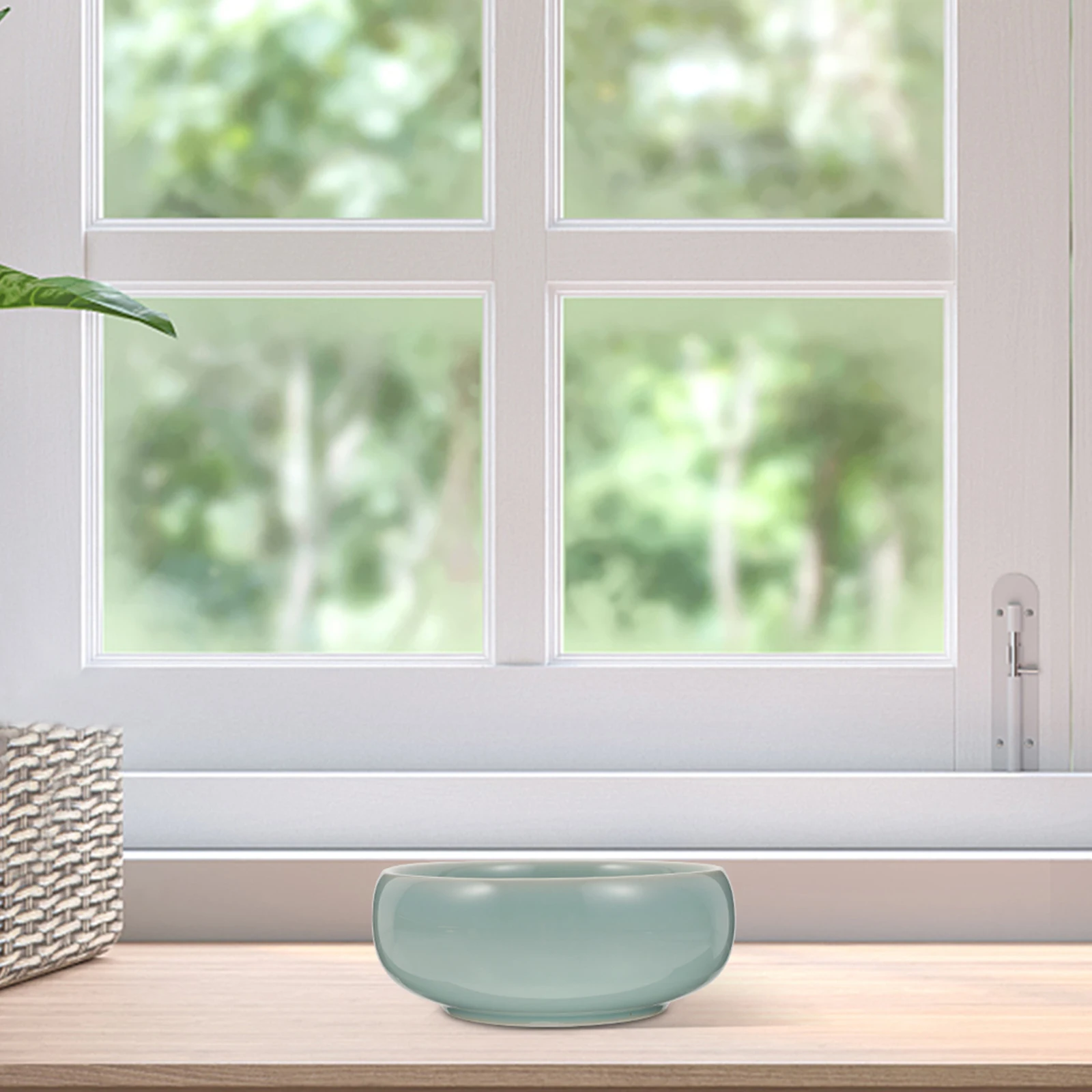 

Creative Ink Saucer Ink Brush Storage Holder Chinese Ink Brush Washer Delicate Ceramic Ink Plate