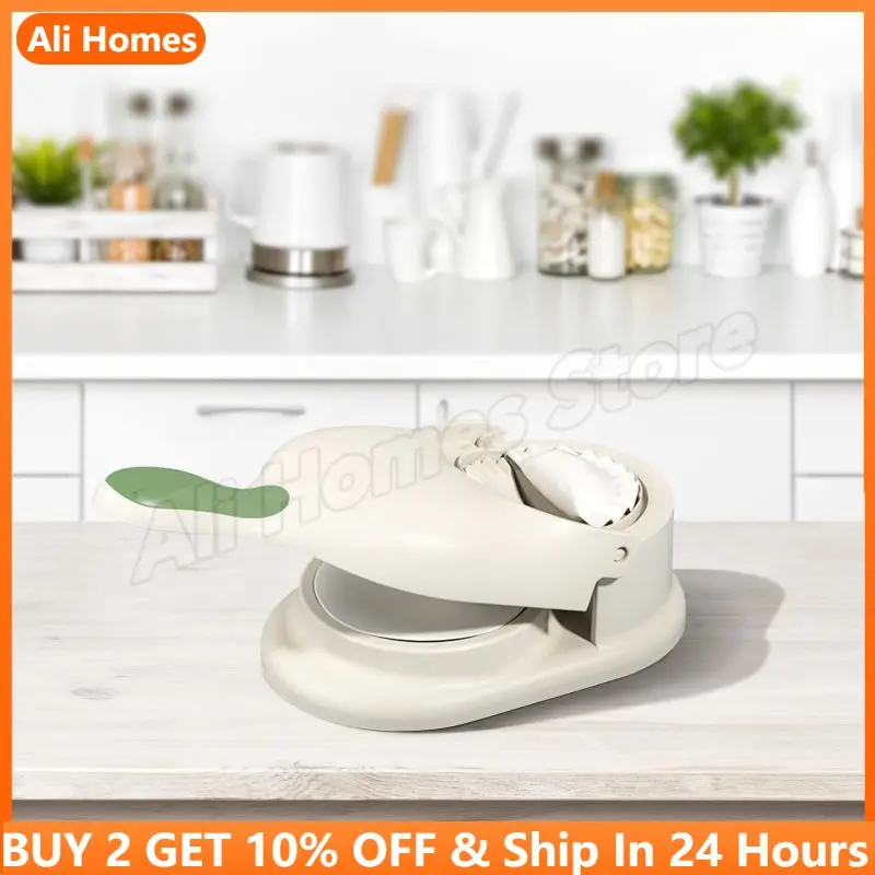 Dumpling Molding Machine 2 in 1 Momo Dumpling Press Multifunction DIY Dumpling Mold Manual Dumplings Wrapper Maker Empanadas