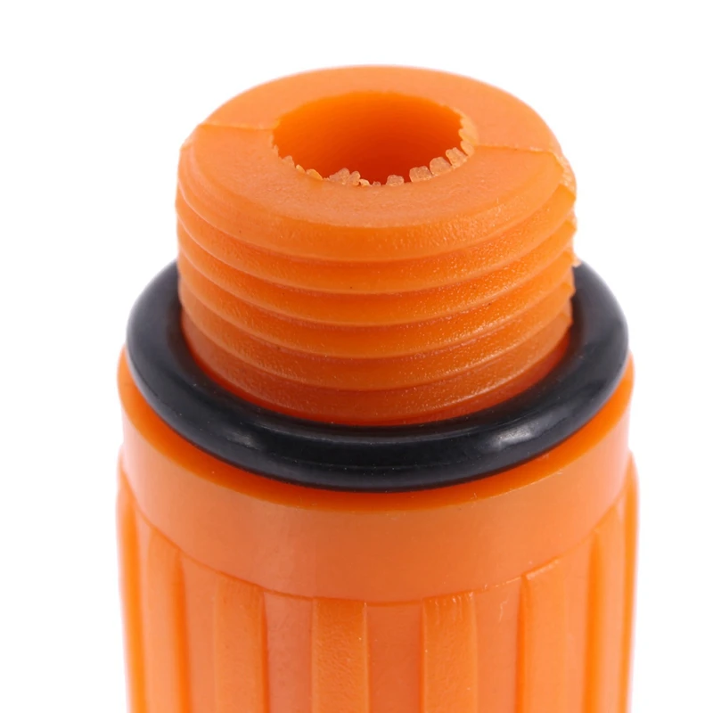 5 Pcs 16Mm Male Thread Dia Plastic Oil Plug For Air Compressor Orange