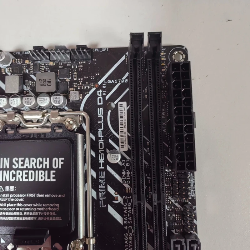 Used for ASUS PRIME H610I-PLUS D4 Mini ITX Motherboard LGA1700 H610 DDR4 PCIe4.0 M.2 For 12/13/14 Gen Intel CPU