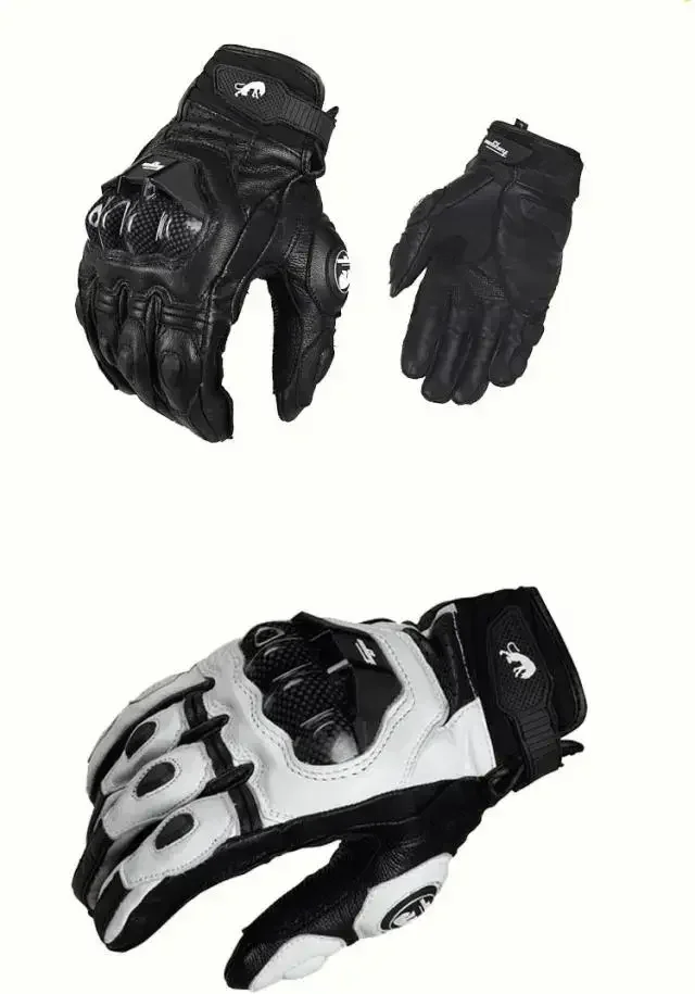 Furygan Leather Motorcycle Gloves Motocross Racing Glove ride bike driving bicycle cycling Motorbike Sports moto racing gloves Z