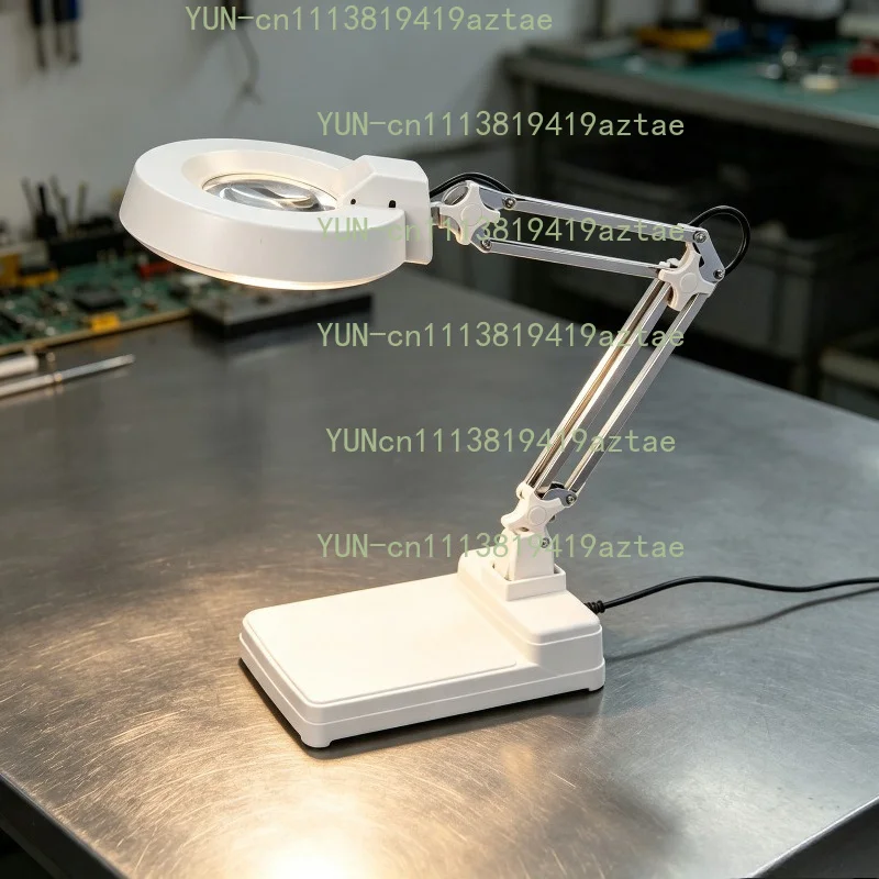 HD LED Magnifying Desk Lamp for Reading  Phone Repair Soldering Engraving Jewelry