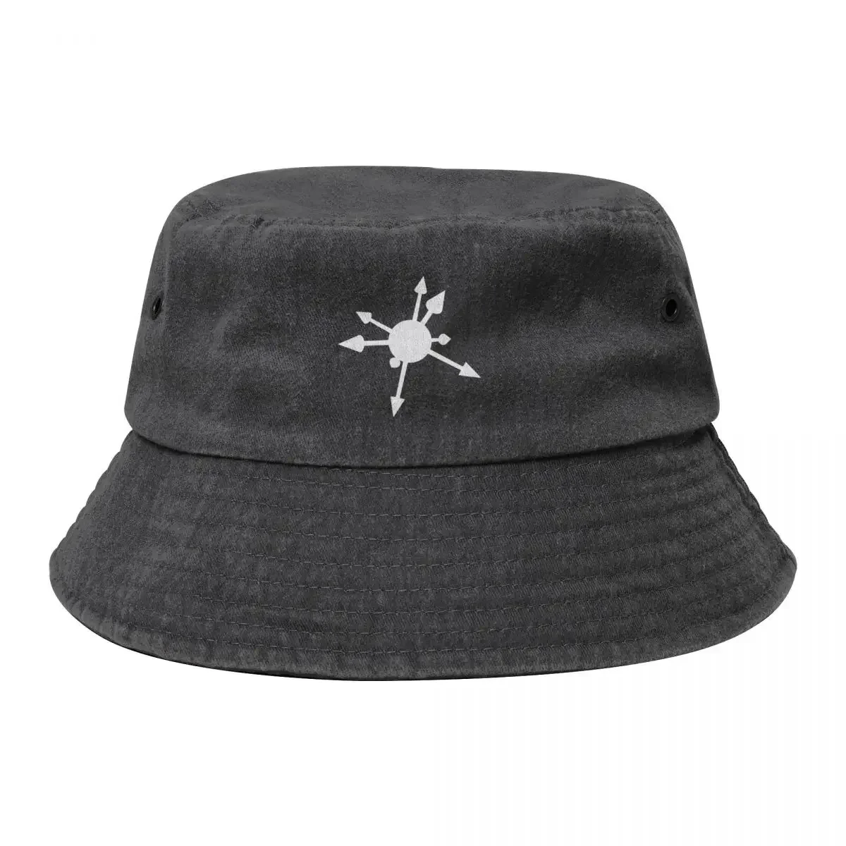 Chaos Magic Symbol Star Bucket Hat Icon Hood Women's Beach Men's