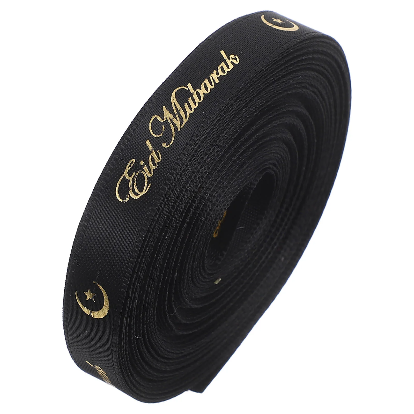 شريط هدية العيد بتصميم نجمة من البوليستر لتغليف رمضان، مثالي لتزيين شجرة إكليل الحرف اليدوية المسلمة #6