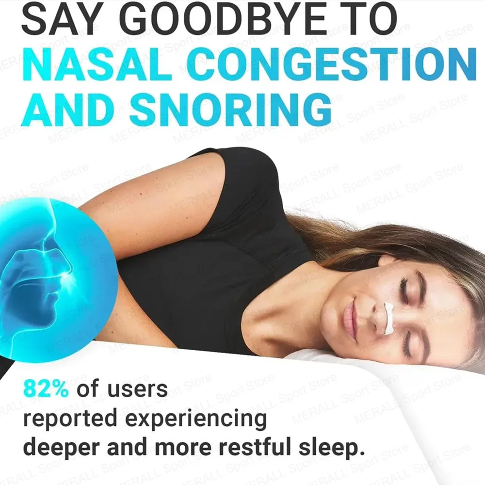 30/60/75 Days Refill Magnetic Nasal Clip Starter Kit Portable Nose Breathing Auxiliary Dilator