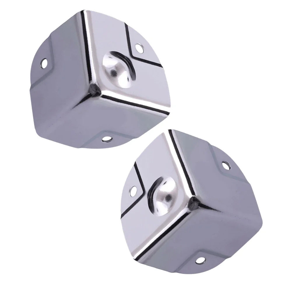 

4pcs Stainless Steel Protector Angel Shape Retro Design For Box Wrap Corner Desk Edge Guard Aluminum Corner Guard Durable