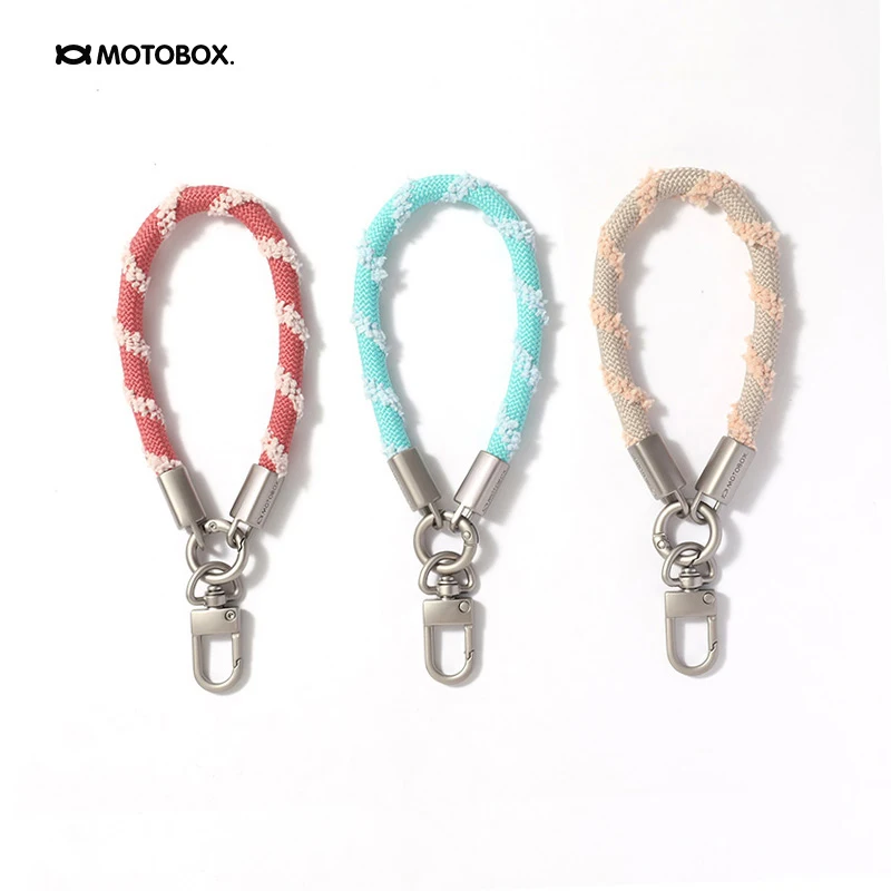 

Motoness Mobile Phone Lanyard Fashion Wristband Charm Strap Universal Safty Key Short Rop Chain Cell Phone Accessories Customize