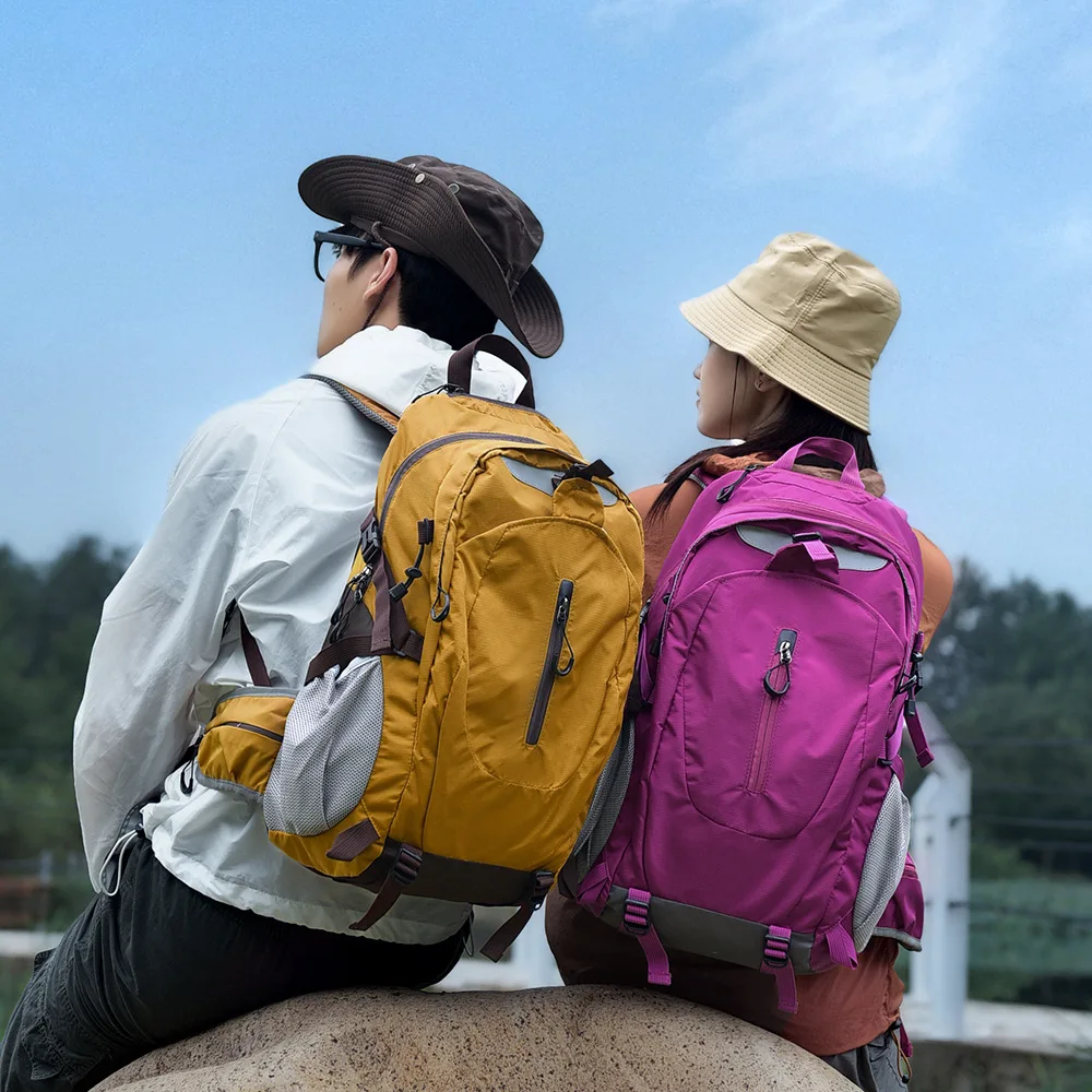 

Унисекс большой вместительный походный рюкзак, водостойкий многофункциональный рюкзак для альпинизма на открытом воздухе для мужчин и женщин, путешествия, кемпинг