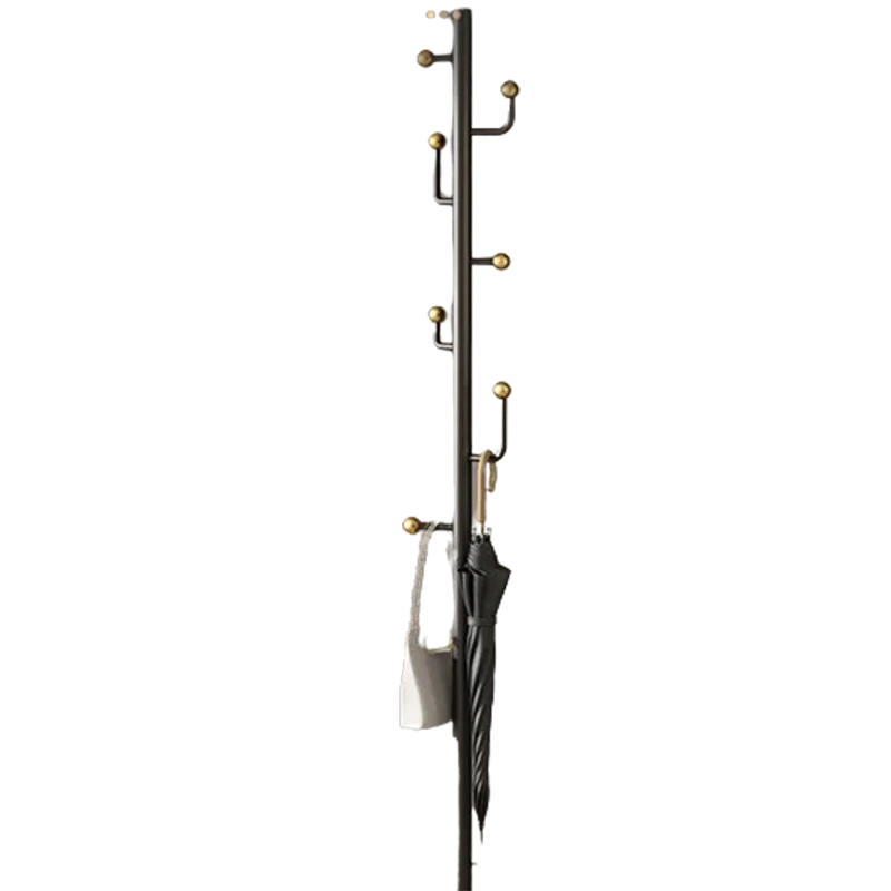 

Floor Minimalist Clothes Rack Vintage Black Aesthetic Nordic Clothes Rack Bedroom Floor Burro Ropa Perchero Livingroom Furniture