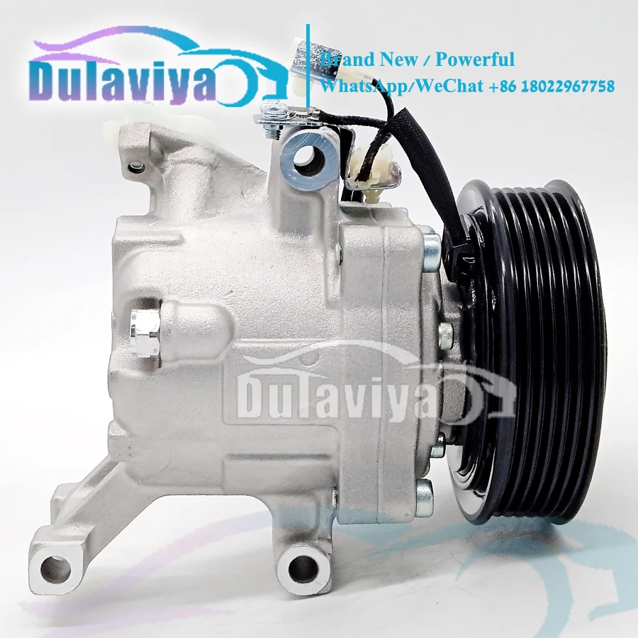 SV07C AC Compressor For Daihatsu Sirion Toyota Passo 447280-3150 4472803150 4472605820 4472803150 88320B1020 447260-5820 6PK