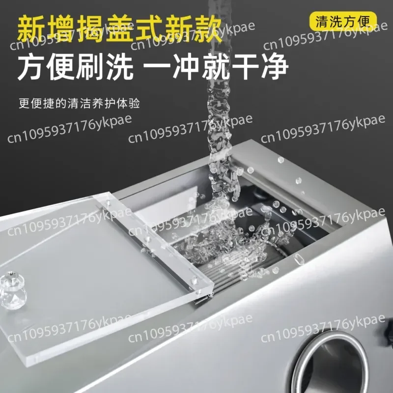 Automatic Sugarcane Juicer Commercial Household Night Market Stall Electric Sugarcane Machine Sugarcane Juice Vertical