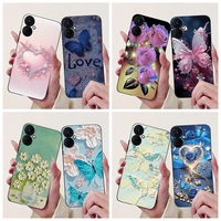 For Tecno Spark 9 Pro Case New Colorful Flower Butterfly Funda Soft Silicone Shockproof Cover For Tecno Spark 9T 9Pro Phone Case