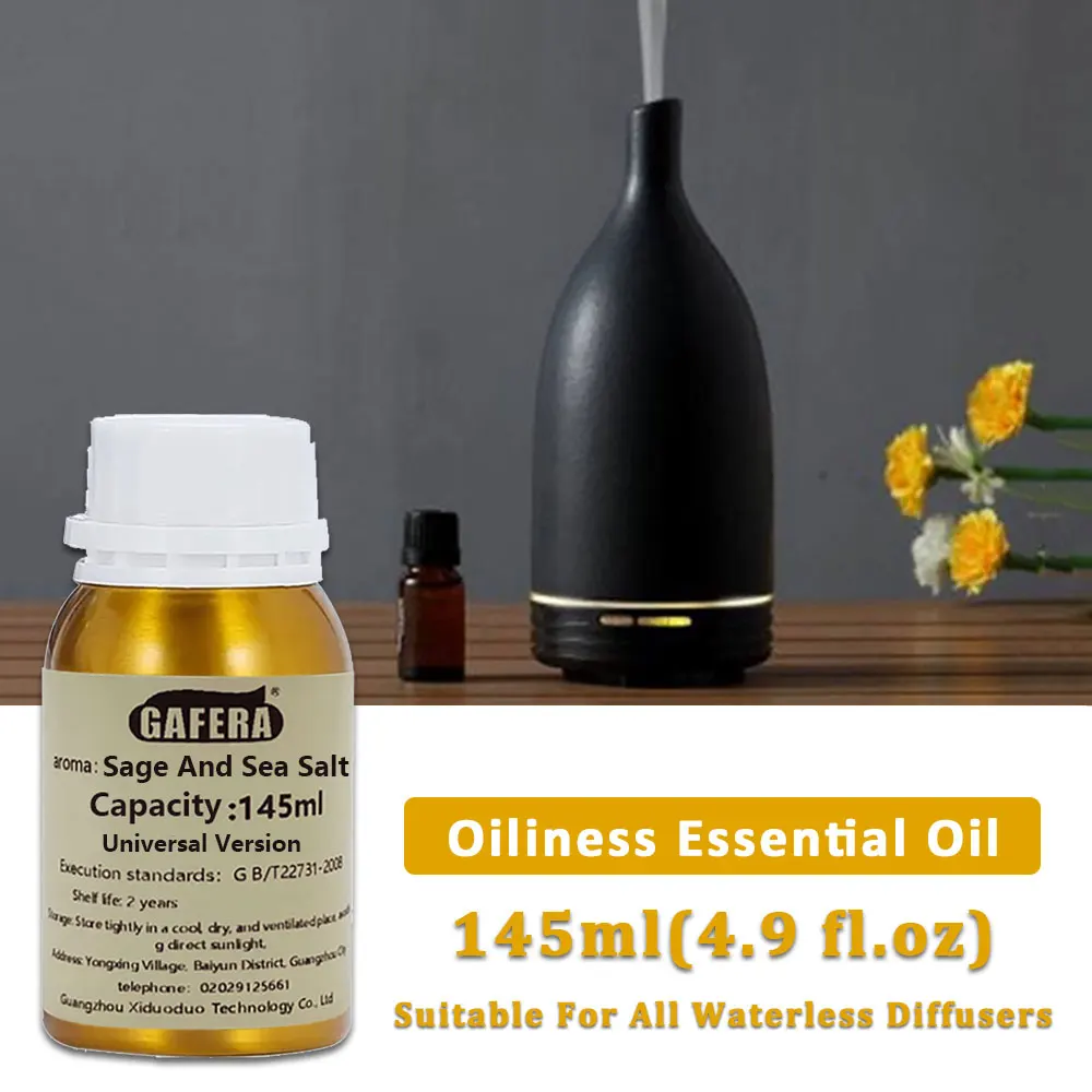 GAFERA 145ml (4.9 oz) Essential Oil Aromatic Oil Hotels Perfume oil Electric Aromatic oasis Fragrance Oil Air Freshener Diffuser