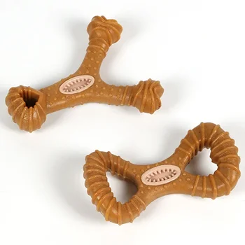 Indestructible Dog Chew Toy for Aggressive Chewers Interactive Pet Chew Treat Leaking Bone Toy for Dogs Puppy Teeth Grinding Toy 5