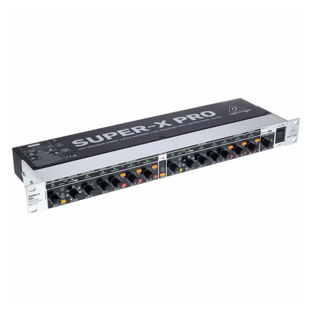 Behringer CX3400 Super X Pro V2 Equipamento de música Separação de frequência de áudio Pa Sistema de som para proteção de alto-falante ideal