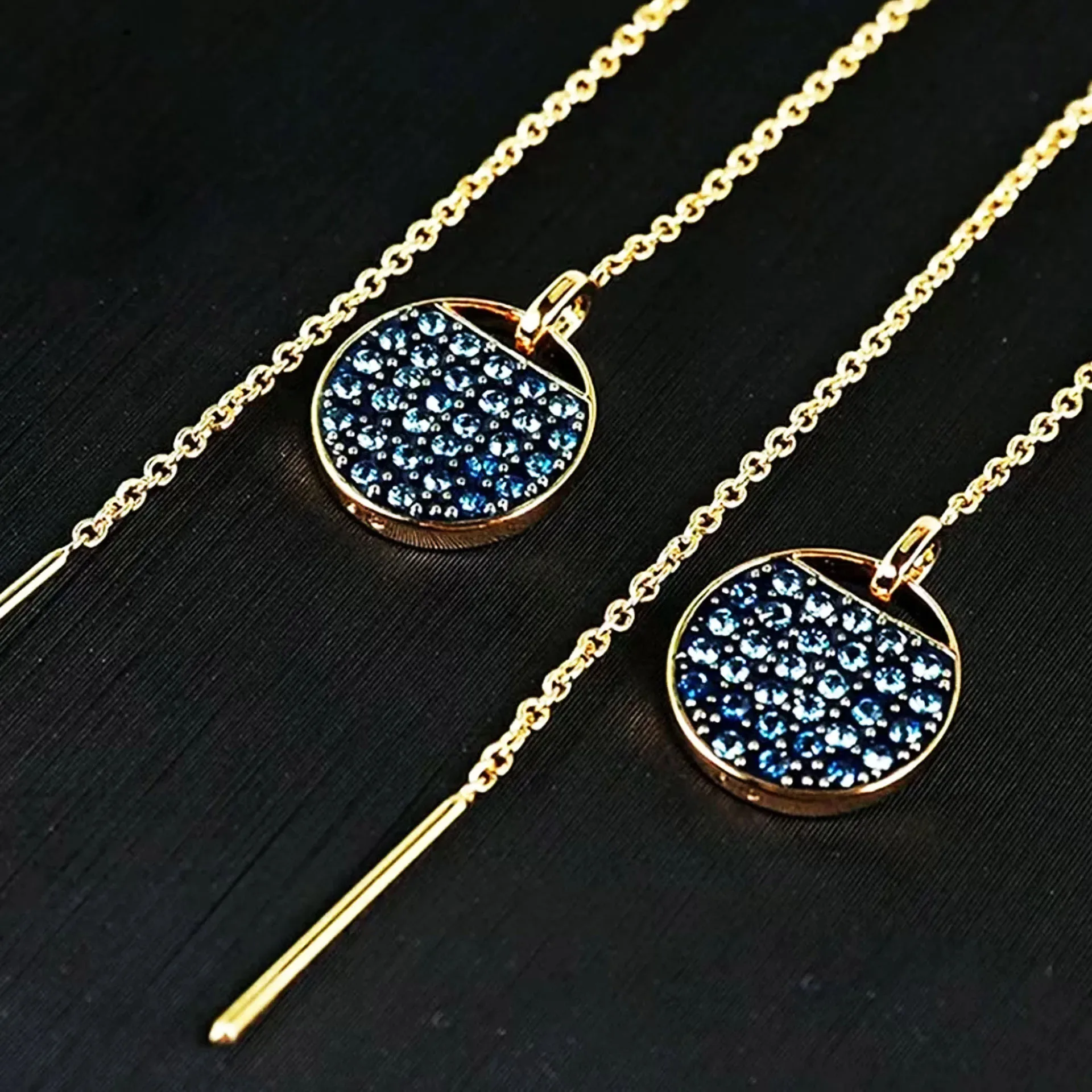 الأصلي 2025 موضة جديدة غرامة سيدة مجموعات مجوهرات مضرب سلسلة العصرية القرط قلادة حلقة سوار رومانسية للمرأة هدايا