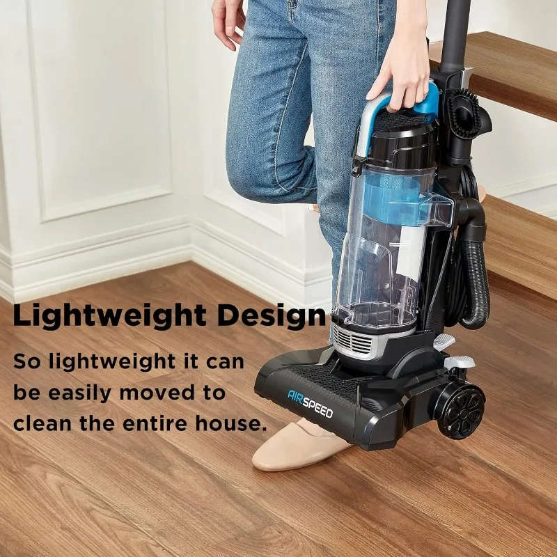 

NEU10AE5 Powerful Bagless Upright Vacuum Cleaner Carpet And Floor, AirSpeed Ultra-Lightweight Vacuum Cleaner, W/ Replacem