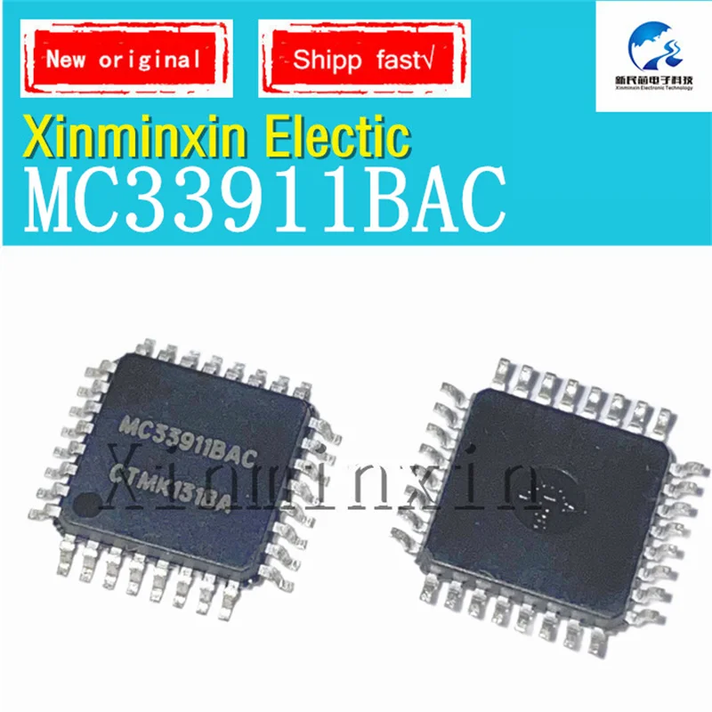 

Интегральная микросхема MC33911BAC MC33911 32-QFP, 100% оригинальная фотография, 1-10 шт./партия
