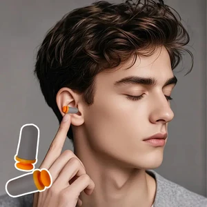Creative Silent Earplugs Travel Capsules Storage Sleep Silencing Noise Reduction Soundproofing Office Learning Earplugs