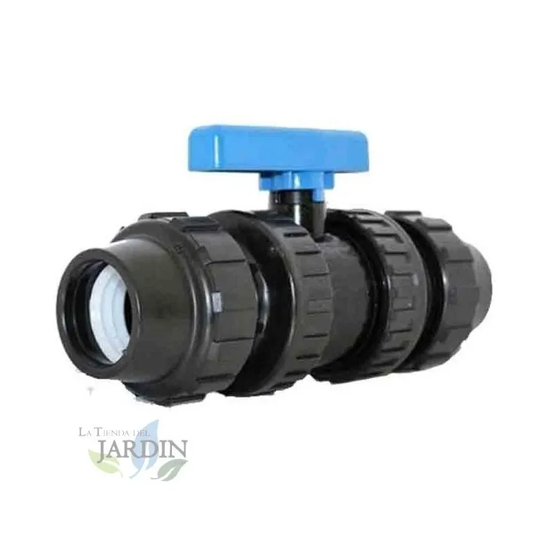 32mm valve fitting PE, faucet for agricultural and food pipe, Suinga