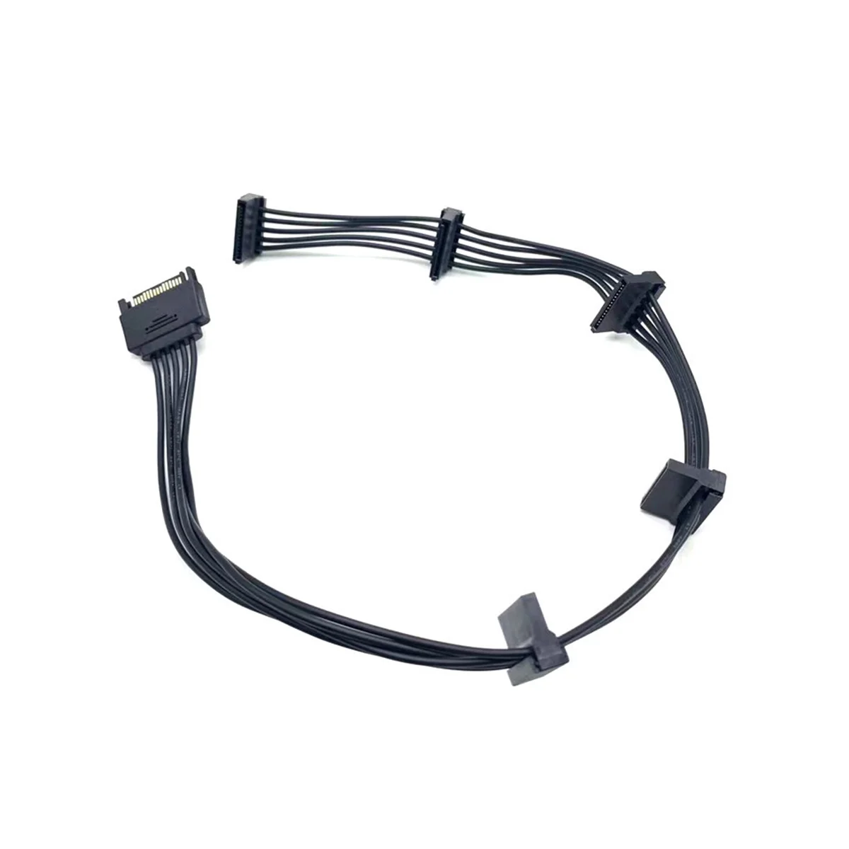 AEE7-SATA 15Pin 1 a 5 SATA Linha de alimentação de disco rígido portátil Linha de expansão de disco rígido Linha de alimentação de expansão de disco rígido