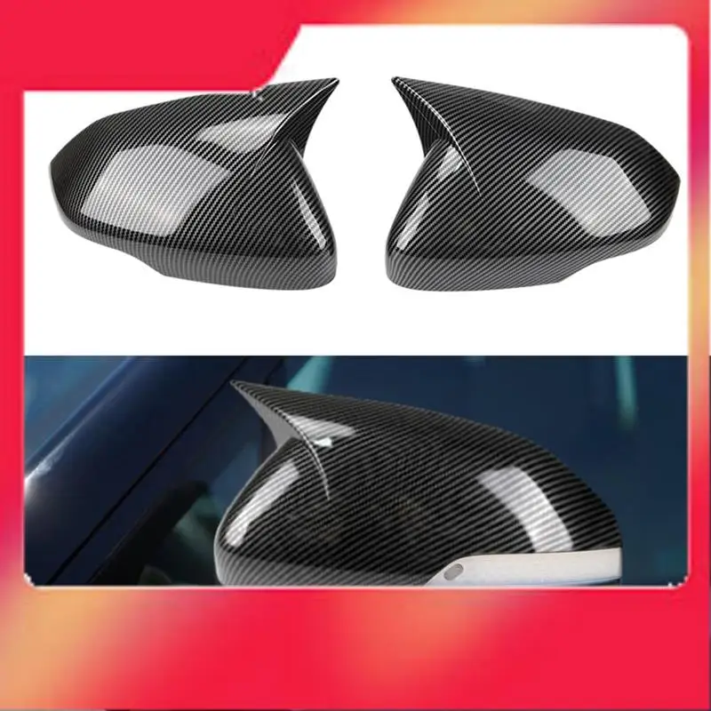 

Rearview Mirror Cover Side Mirror Cover Side Mirror Cap For Rivian R1T/R1S 2022-2024 Replacement Carbon Fiber Pattern-M54K