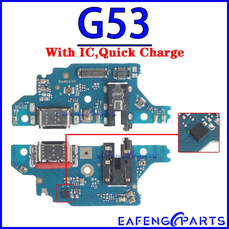 Usb Dock Charger Connector Ports for Motorola Moto G13 G23 G53 G73 G04 G14 G24 Power G34 G54 G64 G84 Charging Board Module Flex