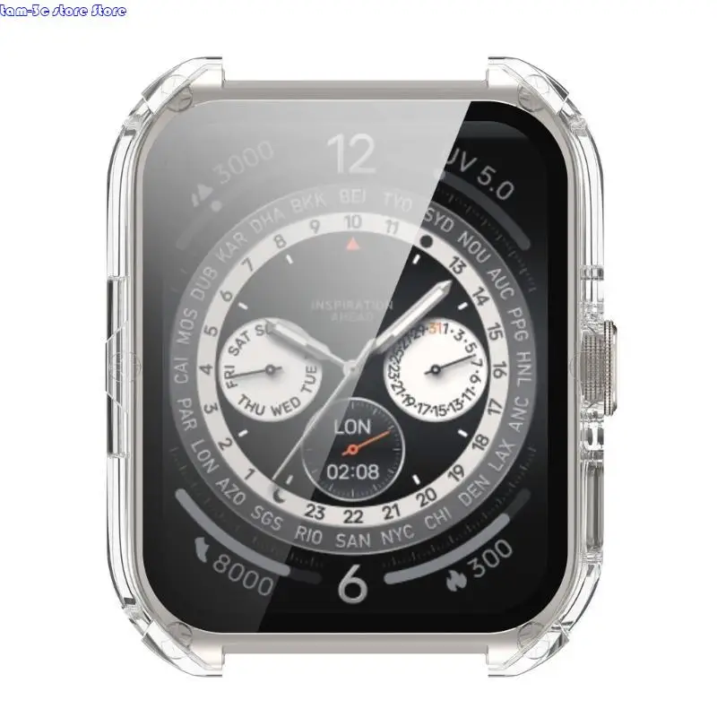 D0UA Protector Shell مع فيلم لـ Watch 4 Wristwatch Cover Case Housing Housing