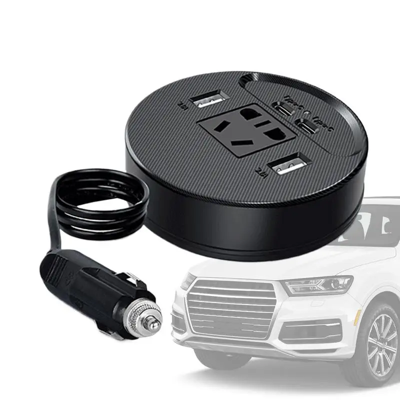 Car Power Converter Professional Car Power Inverter Fast Charging Car Charger Adapter Multi Ports Laptop Charger for Plug Outlet