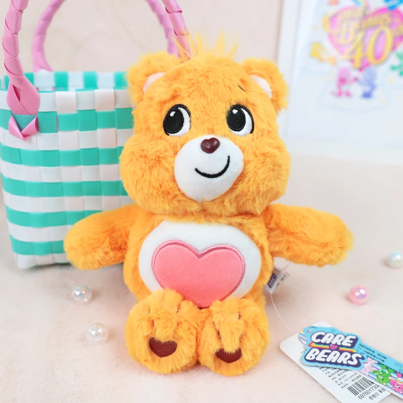 Original Care Bears 22cm Saugnapf-Plüsch-Anhänger Glänzender Liebesbär Cartoon-Puppe Heim- und Bürodekoration Geburtstags- und Feiertagsgeschenk für Mädchen – Detail 24