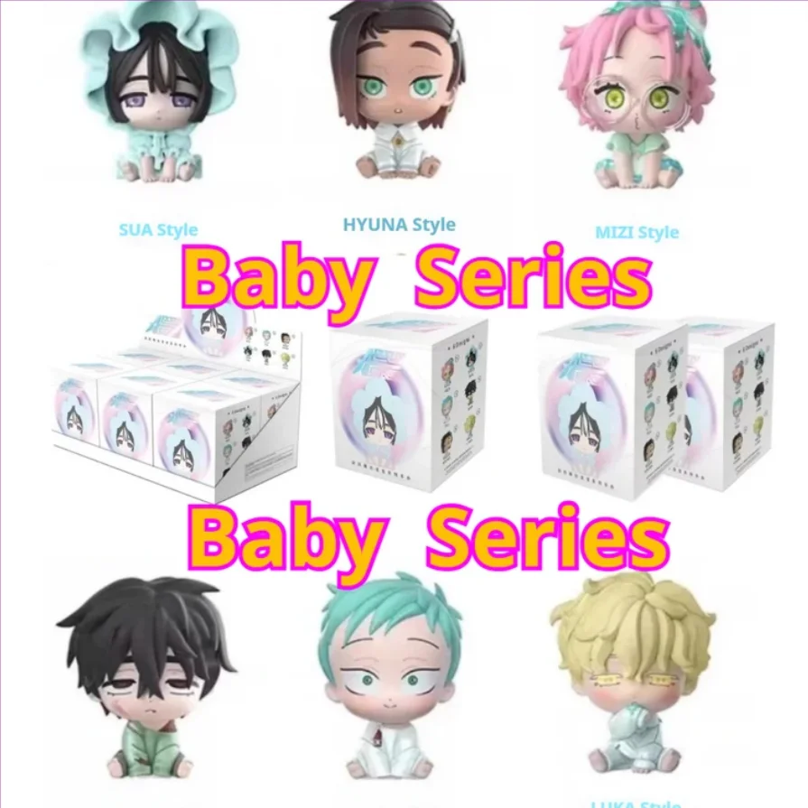 【Auf Lager】Neue Original Alien Stage Baby Serie Blind Box Mystery Sammlermodell Spielzeug Niedliche Mizi Sua Ivan Luka Hyuna Für Fans Geschenk