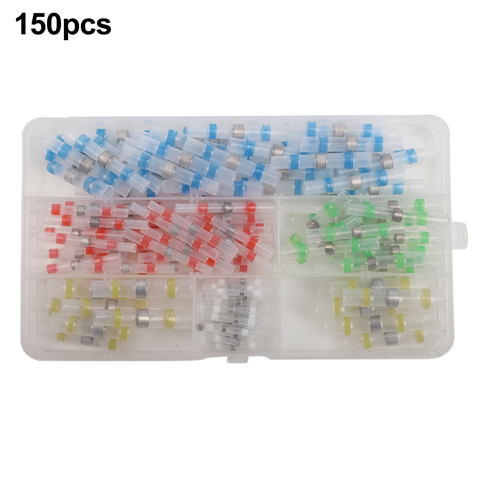 /150PCS /Waterproof /Heat Shrink Terminal Block Set Polyolefin Wire Connectors Kit For Automotive Marine Outdoor Wiring Electric