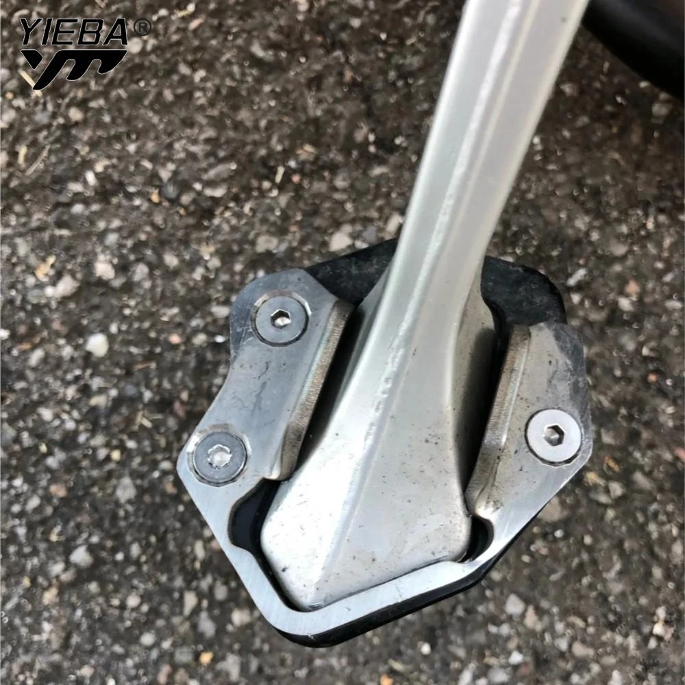 

For Tiger 800 Tiger800 XCa XR XRt XRx 2015 XCX 2010-2017 Motorcycle Kickstand Side Stand Extension Enlarger Extender Pad Plate