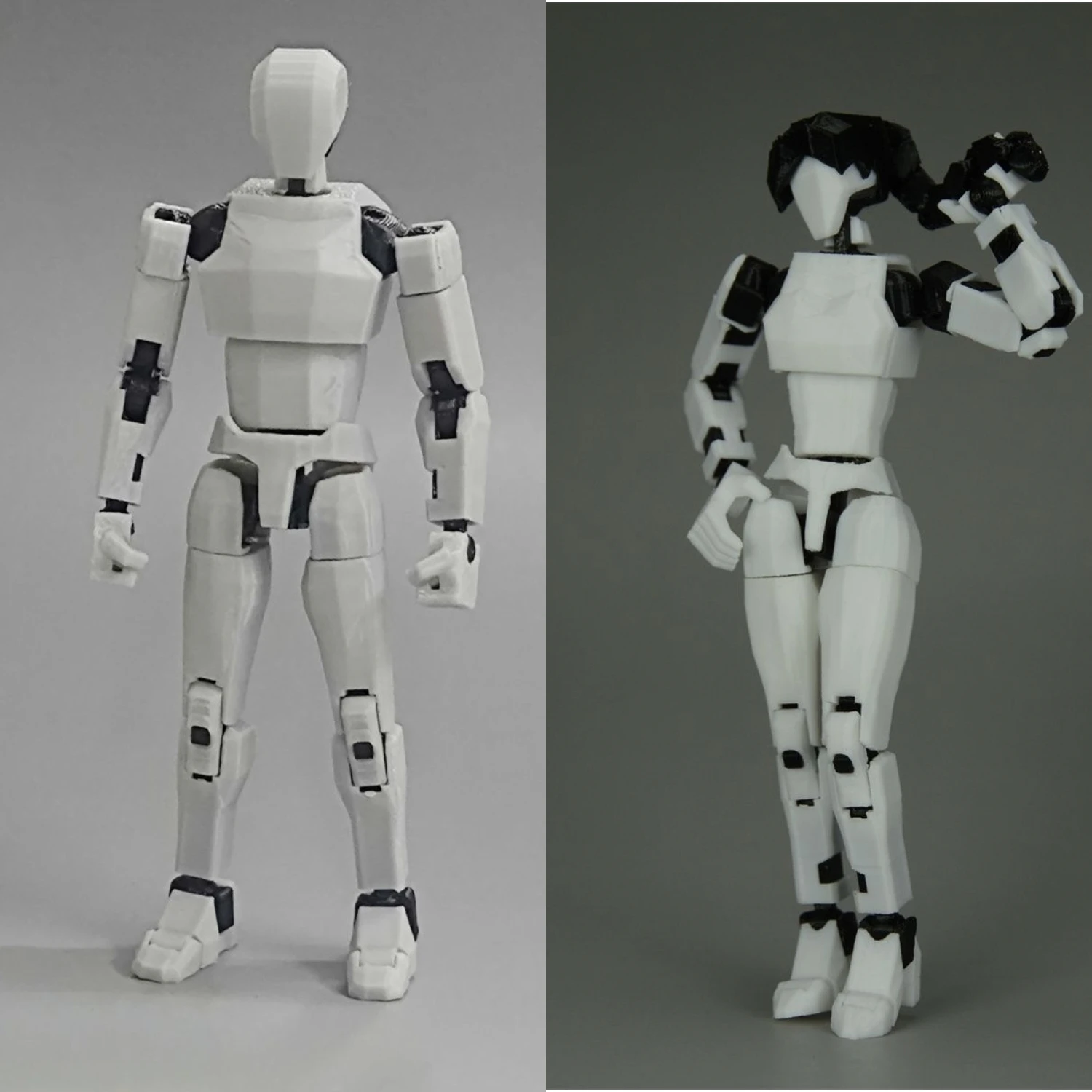 

3D Printed Mannequin Multi-Jointed Movable Robot 2.0 Toys Dummy 13 Figures Toys For Kids & Adults Parent-children Game Gifts