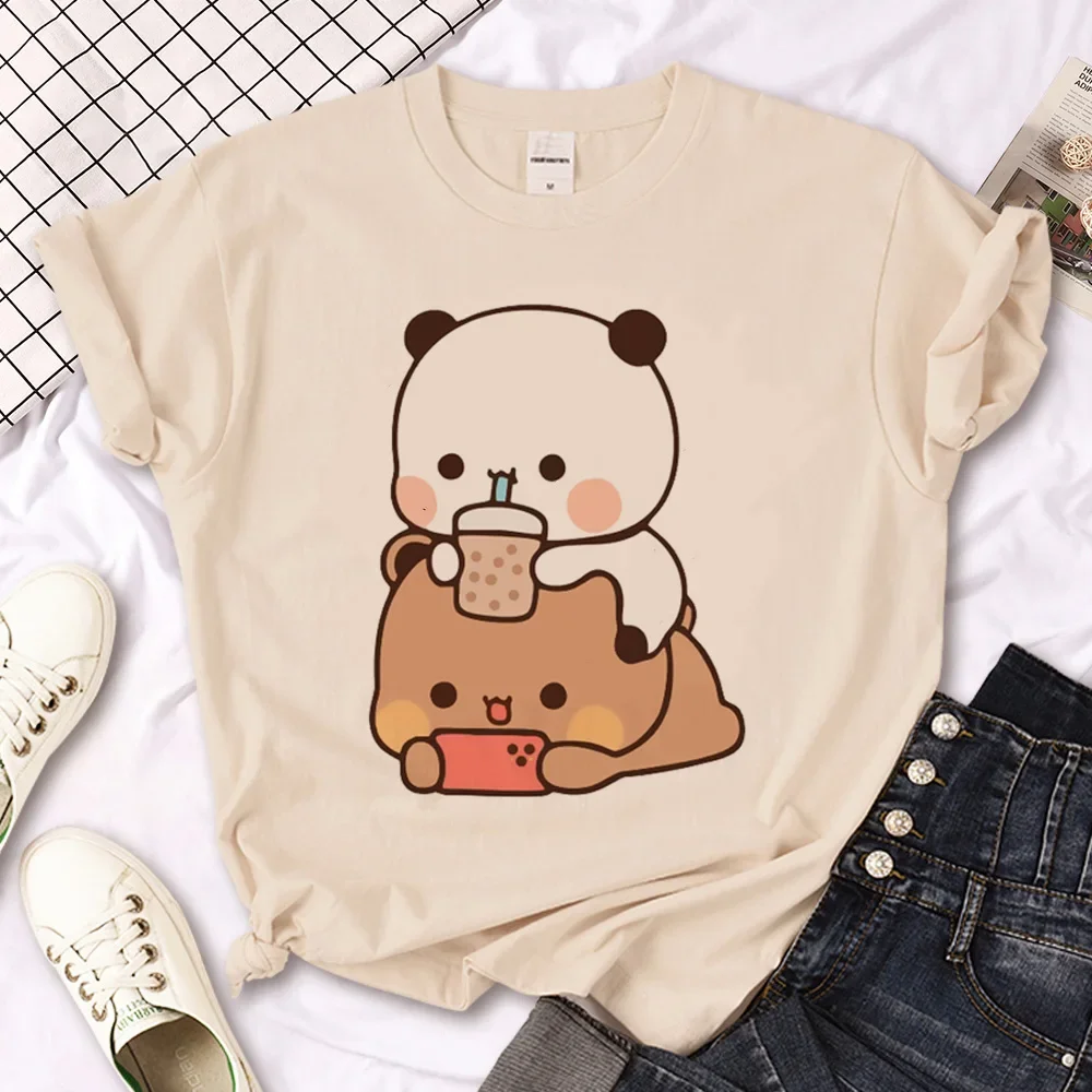 Bubu Dudu t-shirts women Y2K comic harajuku tshirt girl comic clothing