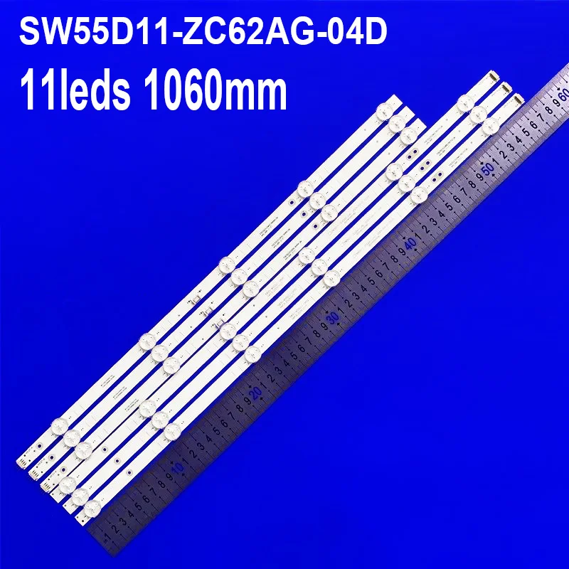 

Светодиодная лента подсветки для 303SW550060 5800-W55G22-0P00 METZ 55MRD6000YUK RDL550WY 303SW550074D SW55D11-ZC62AG-04D