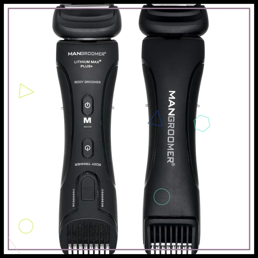 

Body Groomer & Trimmer for Men - Electric Groin Hair Trimmer with Foil Blade, Wet/Dry Use