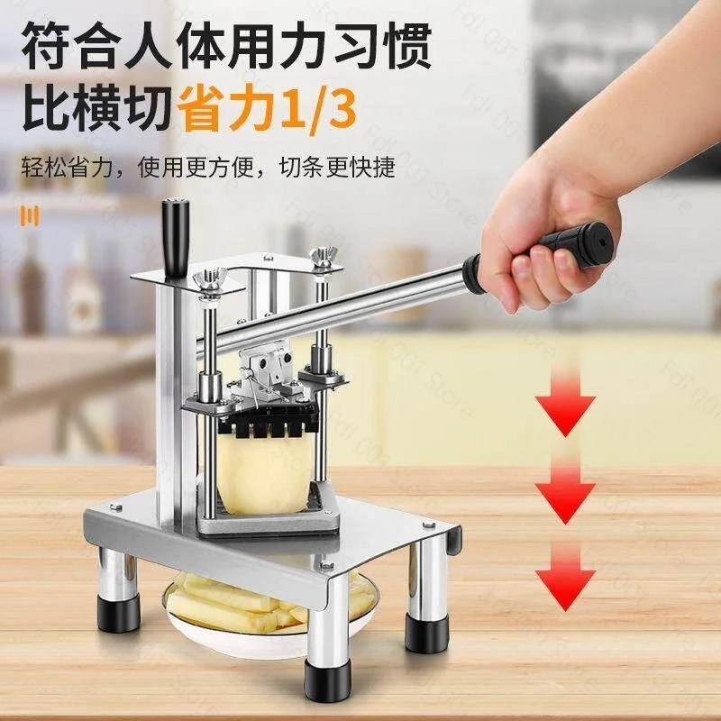 Manual Potato Cutter & Vegetable Slicer for French Fries Fruit Chopper
