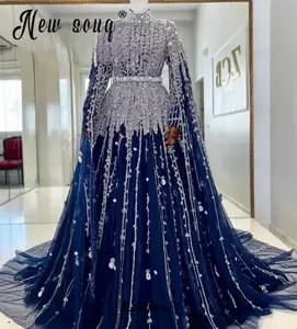 aliexpress navy blue dress Navy Blue And Gold Dresses
